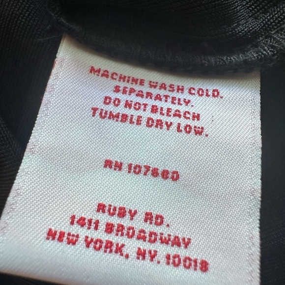 Ruby Rd. Slinky Basic Black Tank - Picture 5 of 5